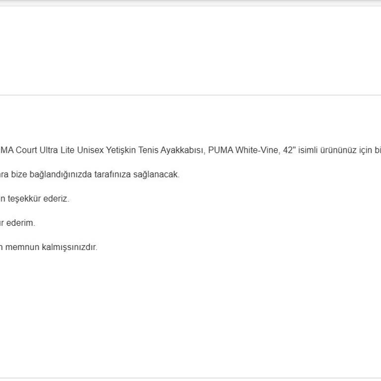 İade Sözü Tutulmayan Alışveriş Deneyimi