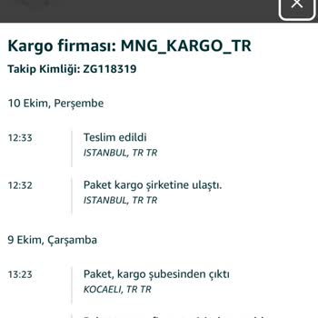 Amazon Siparişim Kayboldu, İade Yapılmıyor