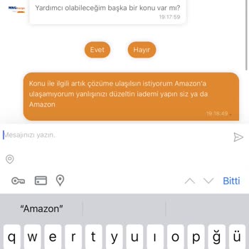 Amazon Siparişim Kayboldu, İade Yapılmıyor
