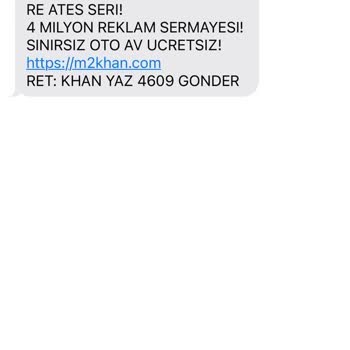 Vodafone'dan Gelen Bahis Mesajları Sorunu