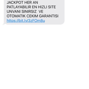Vodafone'dan Gelen Bahis Mesajları Sorunu