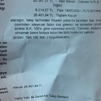 Yanlış Borç Bildirimi Ve Haksız Faiz Uygulaması