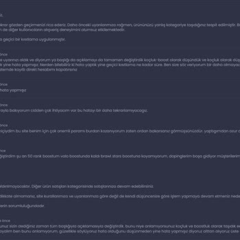 İtemsatis'ta Koçluk Kategorisi Eksikliği Mağdur Ediyor