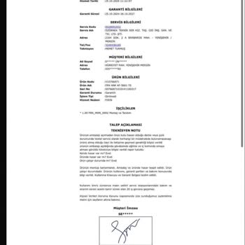 Hasarlı Fırın Ve İlgisiz Satıcı Sorunu