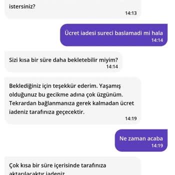 Yanlış Sipariş İçin İade Süreci Sorunu