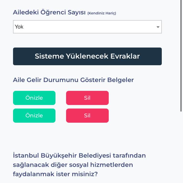 İBB Burs Başvurusunda Belge Yükleme Sorunu