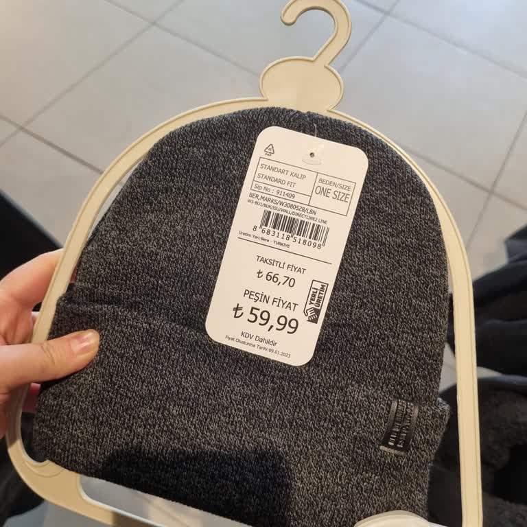 Yanlış Etiket Fiyatıyla Karşılaştım