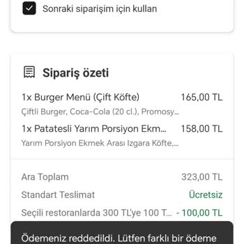 Yemeksepeti'nde Ödeme Sorunu Ve Müşteri Hizmetleri Erişimsizliği