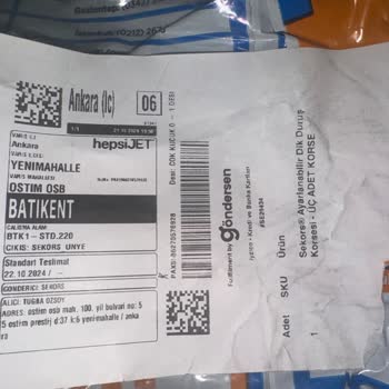 Vasat Korse Ürünü Ve İade Sorunu