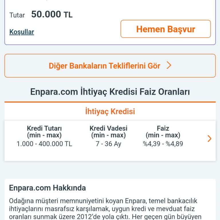 Enpara Yanıltıcı Kredi Reklamı Ve Bilgi Toplama Sorunu