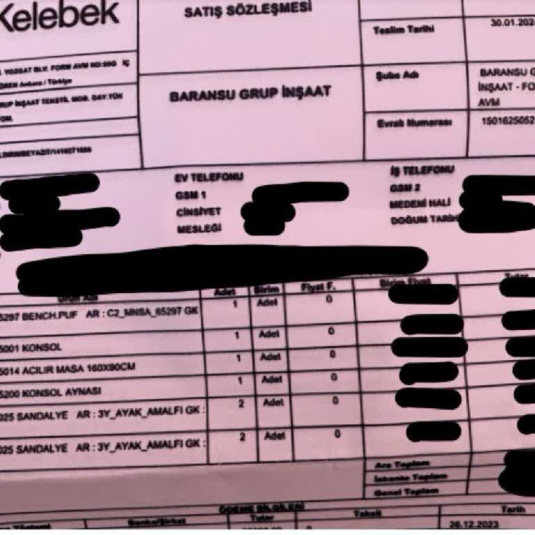 Kelebek Mobilya'da Sandalye Sorunu Çözülmüyor