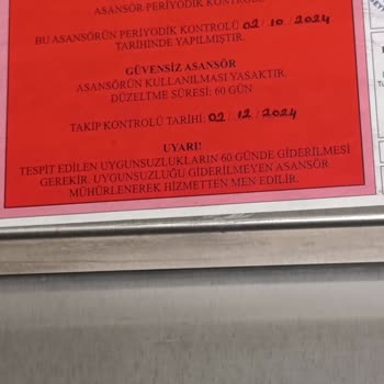 Tekbaş City Asansör Sorunu!