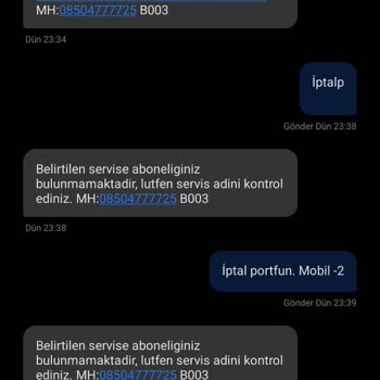 Habersiz Açılan Mobil Ödeme Mağduriyeti