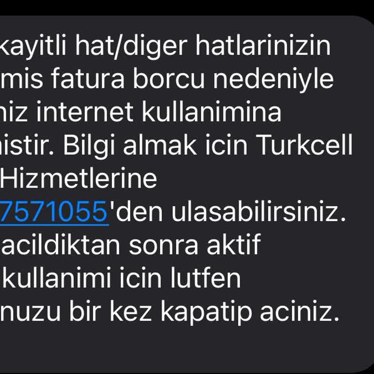 Haksız Hat Kısıtlamasıyla Kesintiye Uğrayan İşler