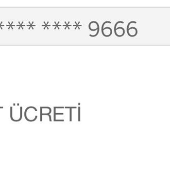 Yıllık Kart Ücretinin İadesi Talebi