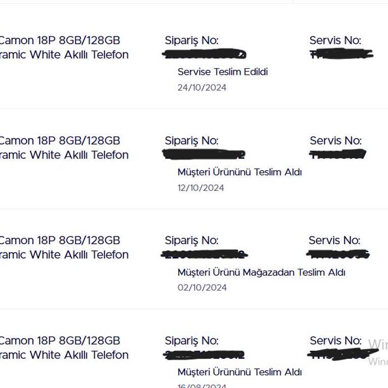 Teknosa Ve KVK Servisinde Sürekli Arızalarla Boğuşma