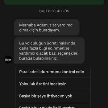 Taksici Ücret İadesi Sorunu