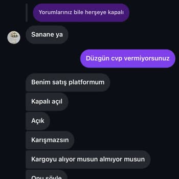 Sipariş Verilen Ürünler Teslim Edilmiyor Ve Yanıltıcı Üslup