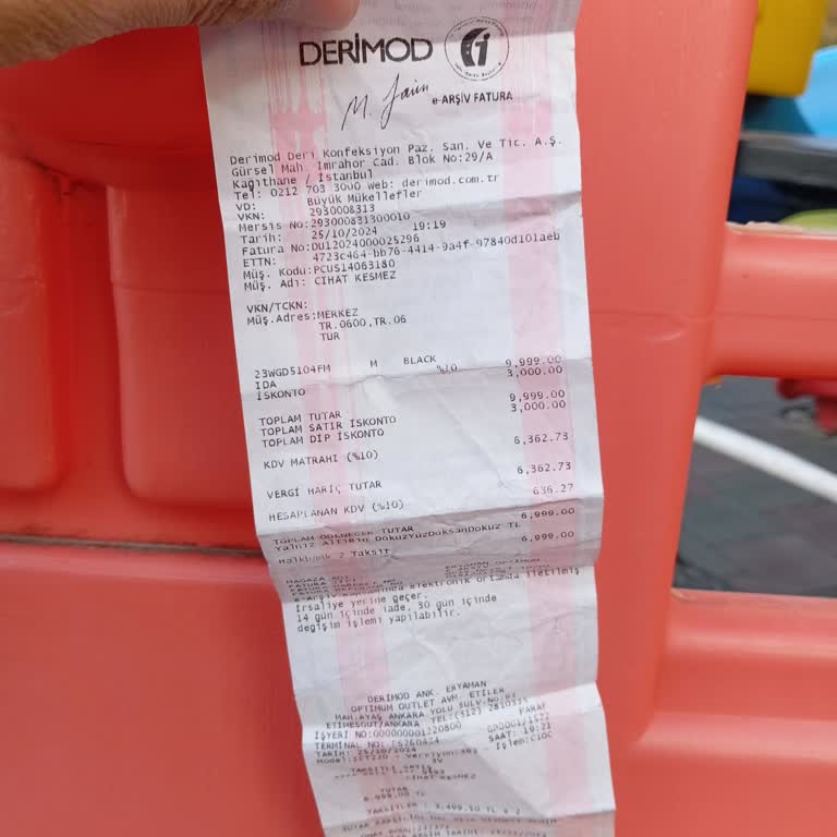 Derimod Mağazası'nda İade Sorunu Ve İlgisizlik