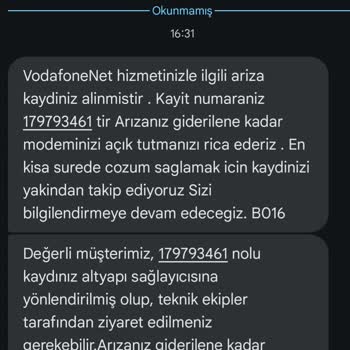 Vodafone Net İle Sürekli İnternet Sorunları Ve Çözüm Eksikliği