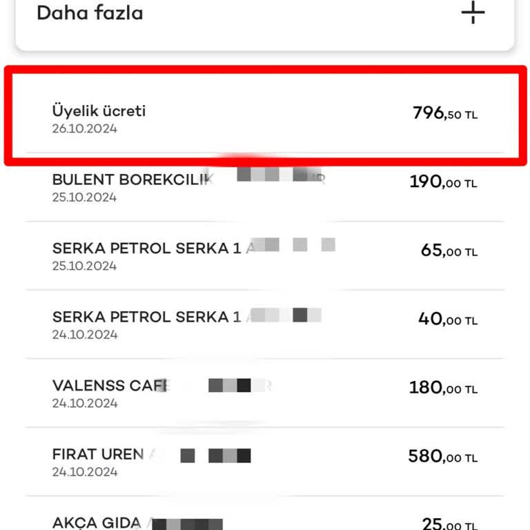 Kredi Kartı Aidatı İadesi Talebi