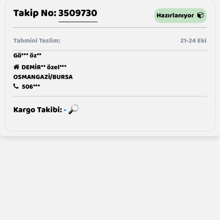 Butikk Liva'dan Alışverişte Gecikme Ve İade Sorunu