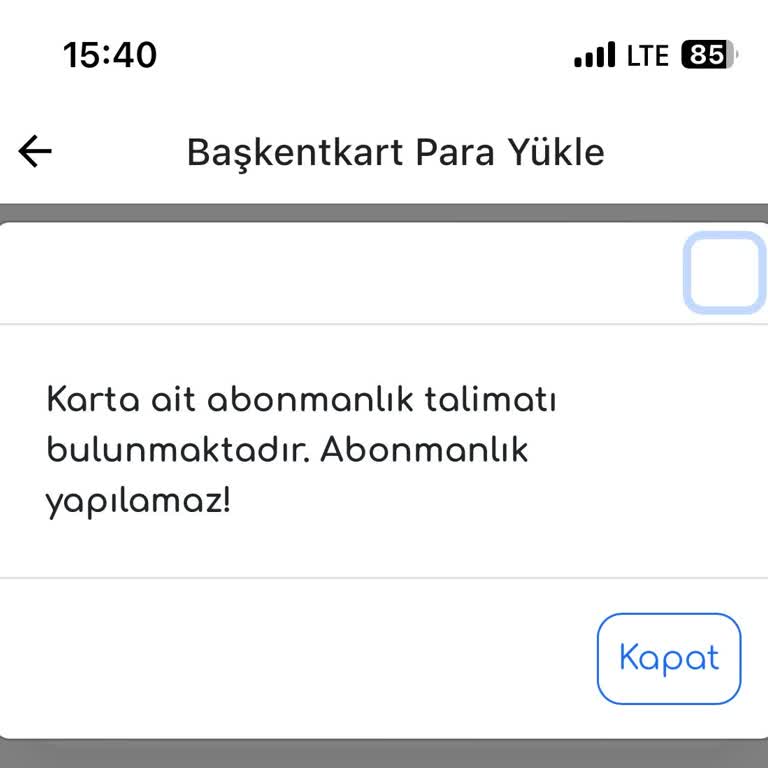 Abonman Yenileme Sorunu Ve Gereksiz Kart Ücreti