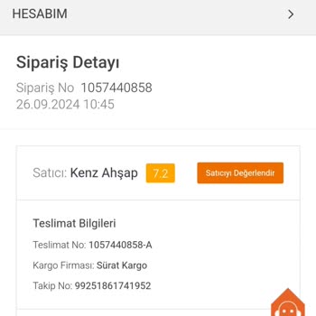 Kırık Ürün Ve İlgisiz Kargo Hizmeti