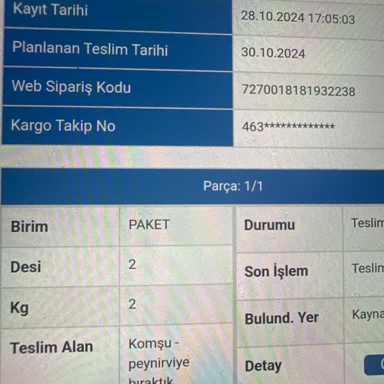 Kargo Teslimatında İletişim Sorunu