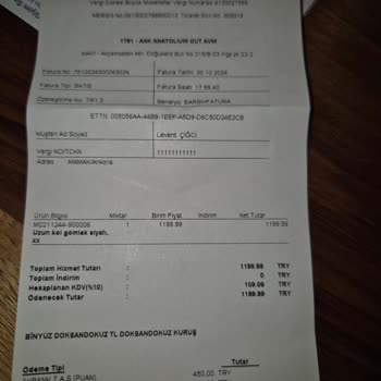Mavi'den Alınan Kot Pantolonların Kalite Sorunu Ve İade Süreci