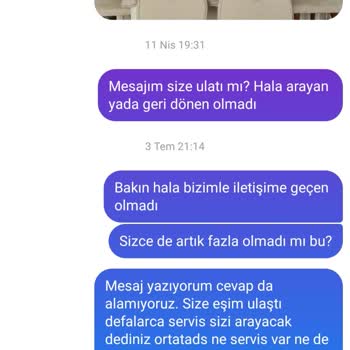 Teslim Edilen Sandalyeler Kullanılamıyor
