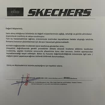 Skechers Ayakkabılarının Dayanıklılık Sorunu Ve Garanti Problemi