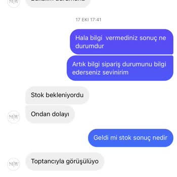 Teslim Edilmeyen Sipariş Ve İade Sorunu