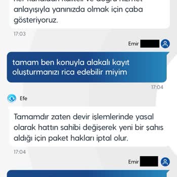 Haksız Paket İptali Ve Devir Ücreti Sorunu