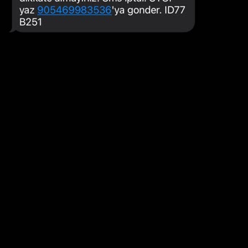 Bilinmeyen Uygulamadan Gelen Şüpheli SMS