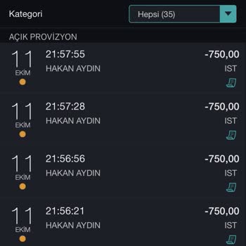 Kayıp Kredi Kartı Ve Garanti Bankası'nın Sorumluluk Reddi