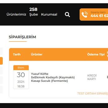 Sipariş Verdim, Karşılığında Sessizlik Aldım