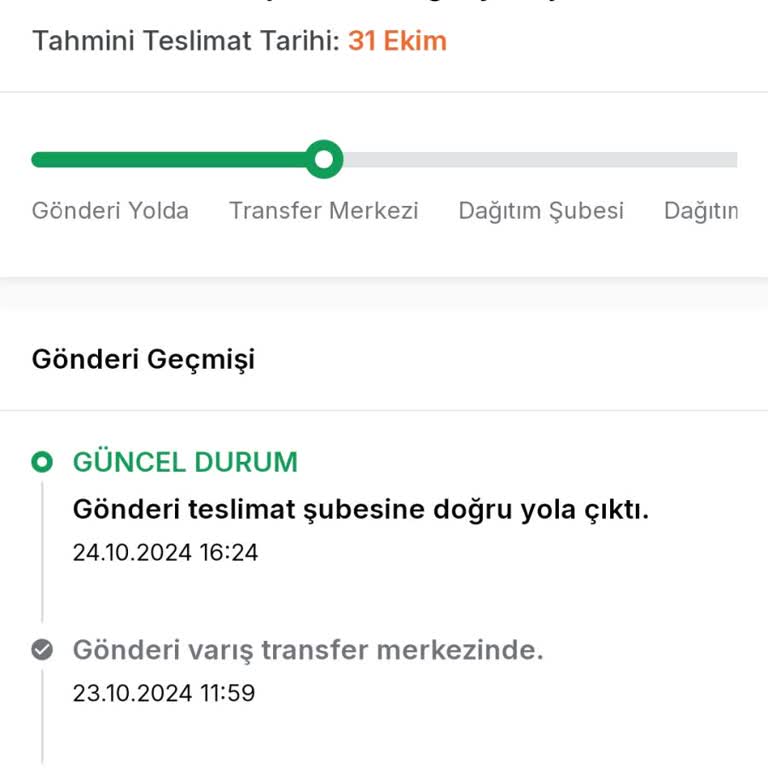 Teslimat Gecikmesi Ve Müşteri Hizmetleri Sorunu