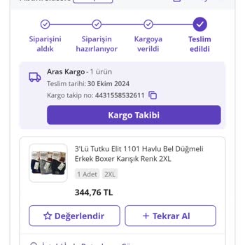 Teslim Edilmeyen Sipariş Ve İptal Sorunu