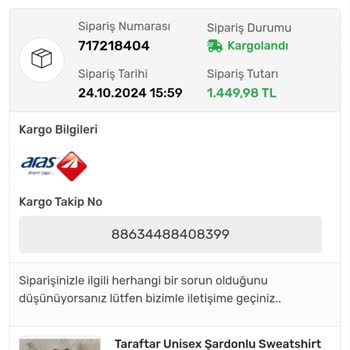 Yanıltıcı Kargo Bildirimi