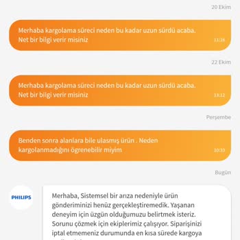 Sipariş İptali Ve Fiyat Artışı Mağduriyeti