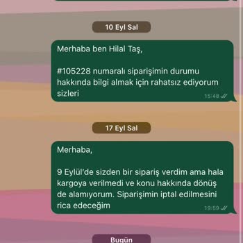 Sipariş İletişiminde Yaşanan Sorunlar