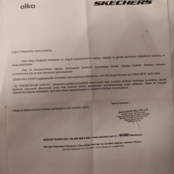 Skechers Ayakkabıda Hızlı Aşınma Ve Değişim Sorunu