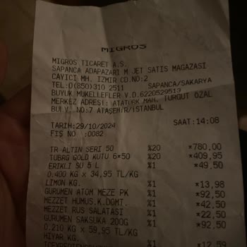 Satın Aldığımız Rakının Beklenmedik Tadı Ve Migros'un Çözüm Eksikliği