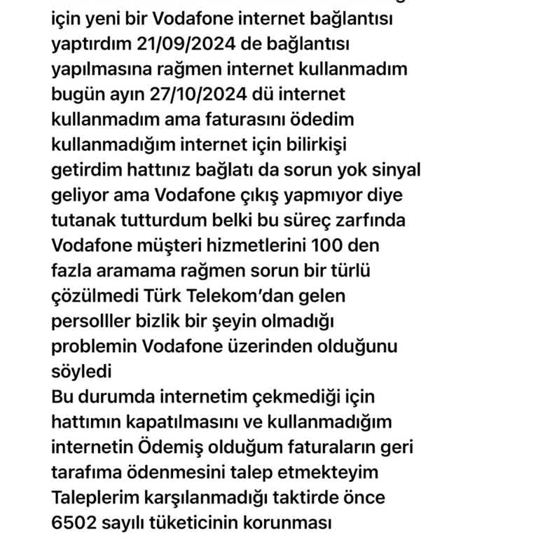 Vodafone Ev İnterneti: Müşteri Hizmetleri Ve Altyapı Sorunları!