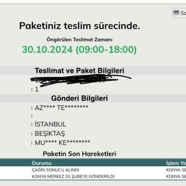Kargo Teslimatında Gecikme Ve Garanti Süresi Sorunu