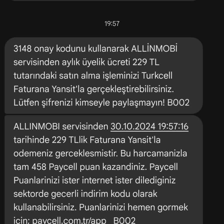 İzinsiz Üyelik Ve Para Kesintisi