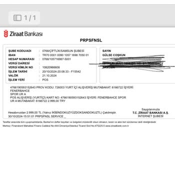 Fenerium'da İade Sorunu Ve Müşteri Hizmetleri Deneyimi