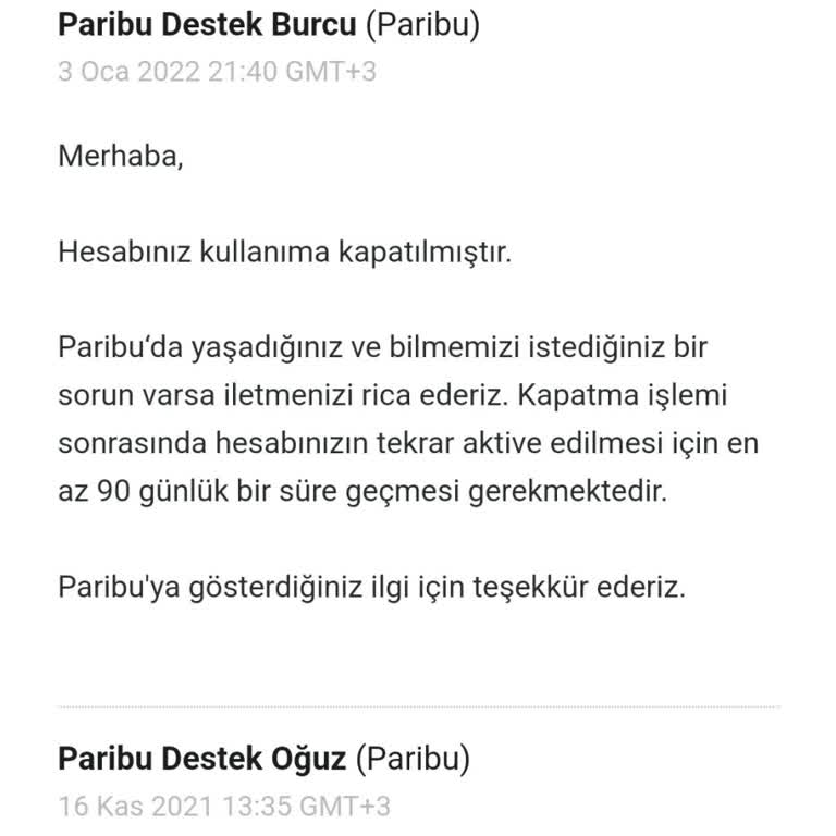 Paribu Hesabım Neden Aktifleşmiyor