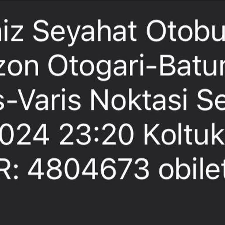 Batum Yolculuğu ve Sınır Kapısı Sorunu
